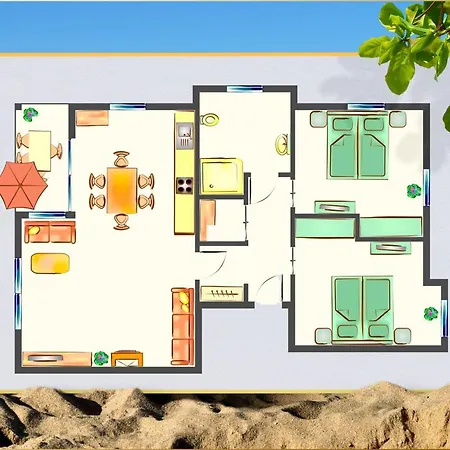 Apartment Doris Whg 2 Morgensonne Ostseebad Heringsdorf